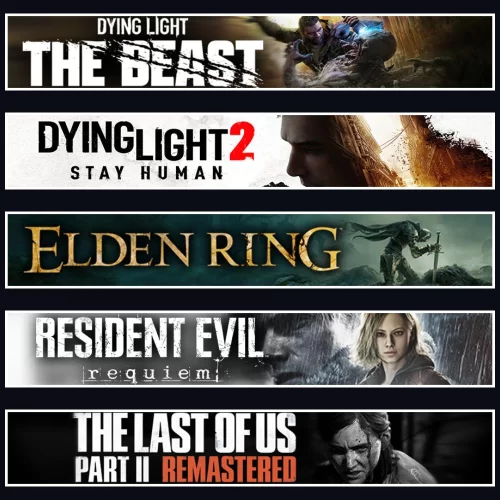 Beast +DY2 +Elden +Evil 9 +TLOU2